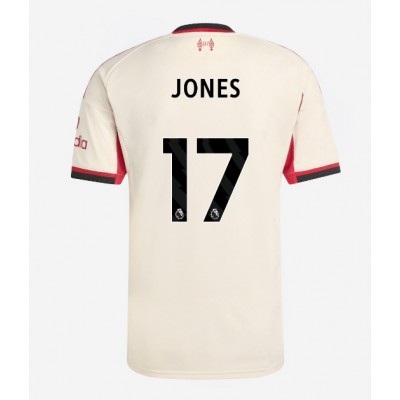 Liverpool Curtis Jones #17 Gostujuci Dres 2025-26 Kratak Rukav Liverpool Curtis Jones #17 Gostujuci Dres 2025-26 Kratak Rukav